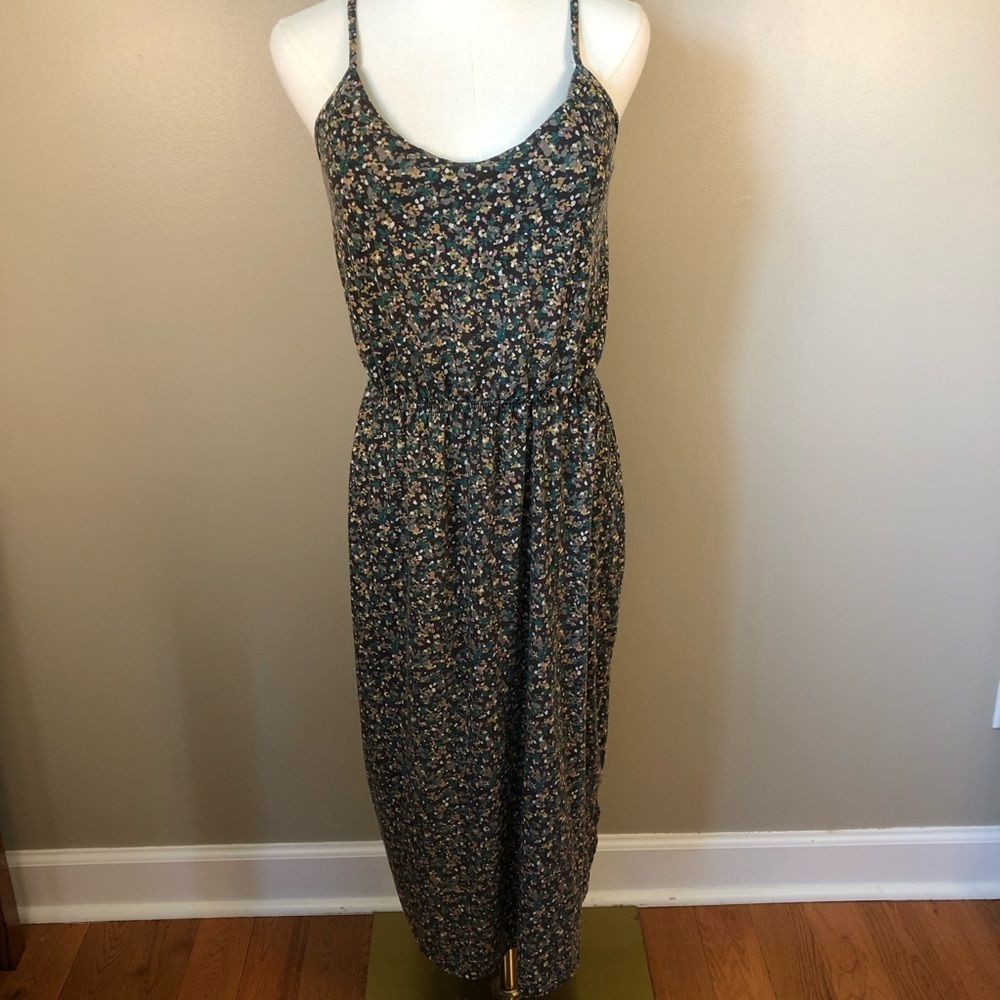 prAna Multicolor Print Halter Dress Size S